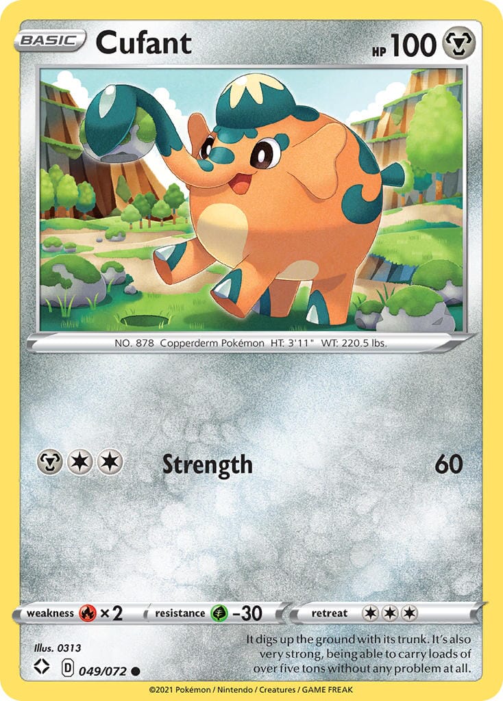 Cufant (049/072) [Sword & Shield: Shining Fates] Pokemon Single Pokémon  | Multizone: Comics And Games