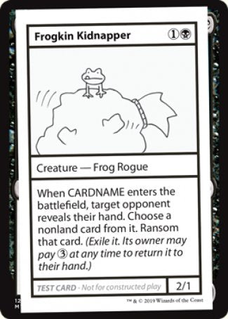 Frogkin Kidnapper (2021 Edition) [Mystery Booster Playtest Cards] | Multizone: Comics And Games