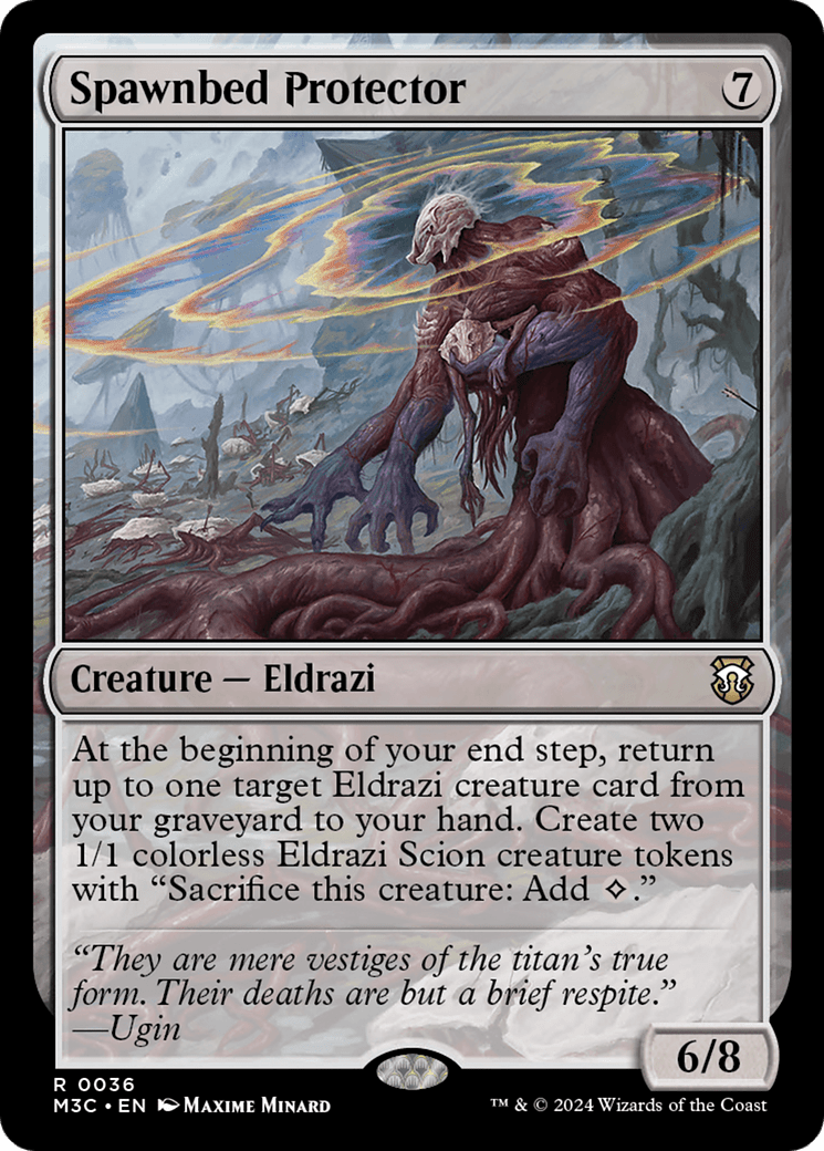Spawnbed Protector (Ripple Foil) [Modern Horizons 3 Commander] MTG Single Magic: The Gathering  | Multizone: Comics And Games
