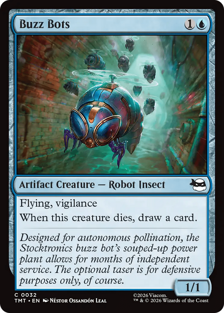 Buzz Bots [Teenage Mutant Ninja Turtles] MTG Single Magic: The Gathering  | Multizone: Comics And Games