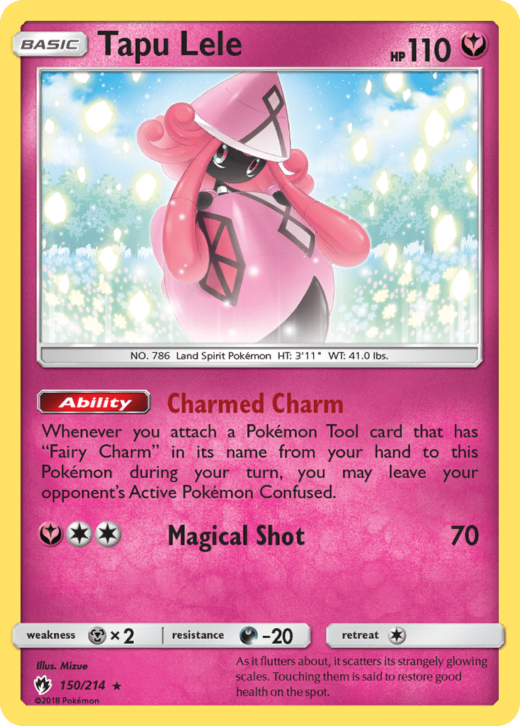 Tapu Lele (150/214) [Sun & Moon: Lost Thunder] Pokemon Single Pokémon  | Multizone: Comics And Games