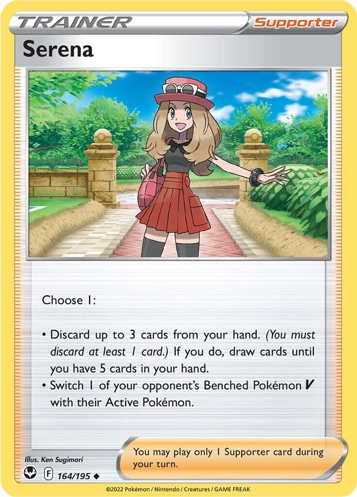 Serena (164/195) [Sword & Shield: Silver Tempest] Pokemon Single Pokémon  | Multizone: Comics And Games