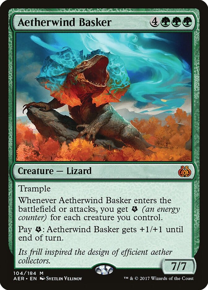 Aetherwind Basker [Aether Revolt] MTG Single Magic: The Gathering  | Multizone: Comics And Games