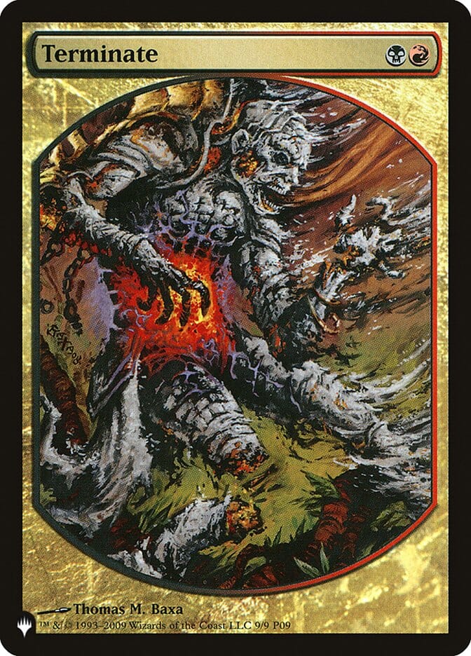 Terminate [The List] MTG Single Magic: The Gathering  | Multizone: Comics And Games