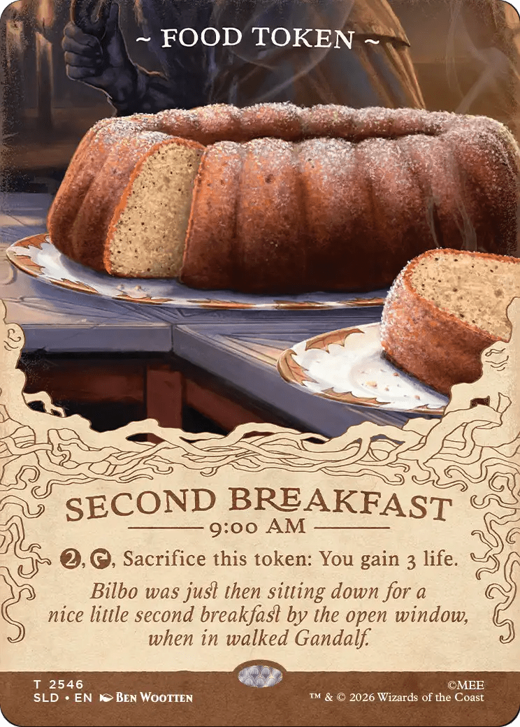 Food Token (2546) [Secret Lair Drop Series] MTG Single Magic: The Gathering  | Multizone: Comics And Games