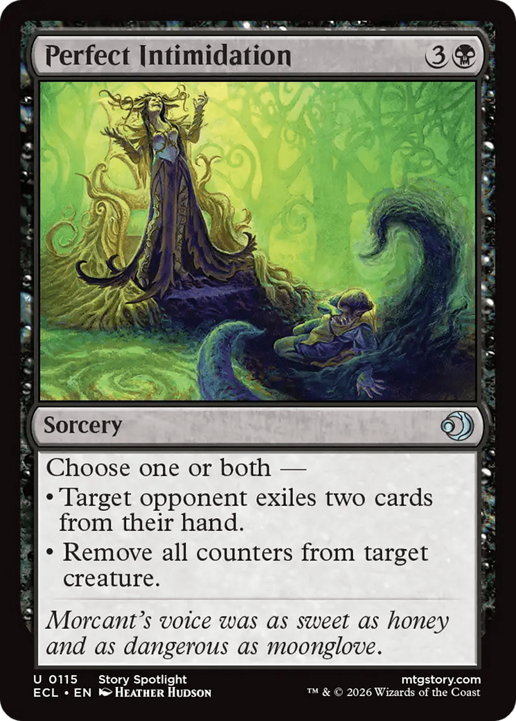 Perfect Intimidation [Lorwyn Eclipsed] MTG Single Magic: The Gathering  | Multizone: Comics And Games