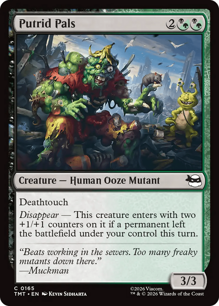 Putrid Pals [Teenage Mutant Ninja Turtles] MTG Single Magic: The Gathering  | Multizone: Comics And Games