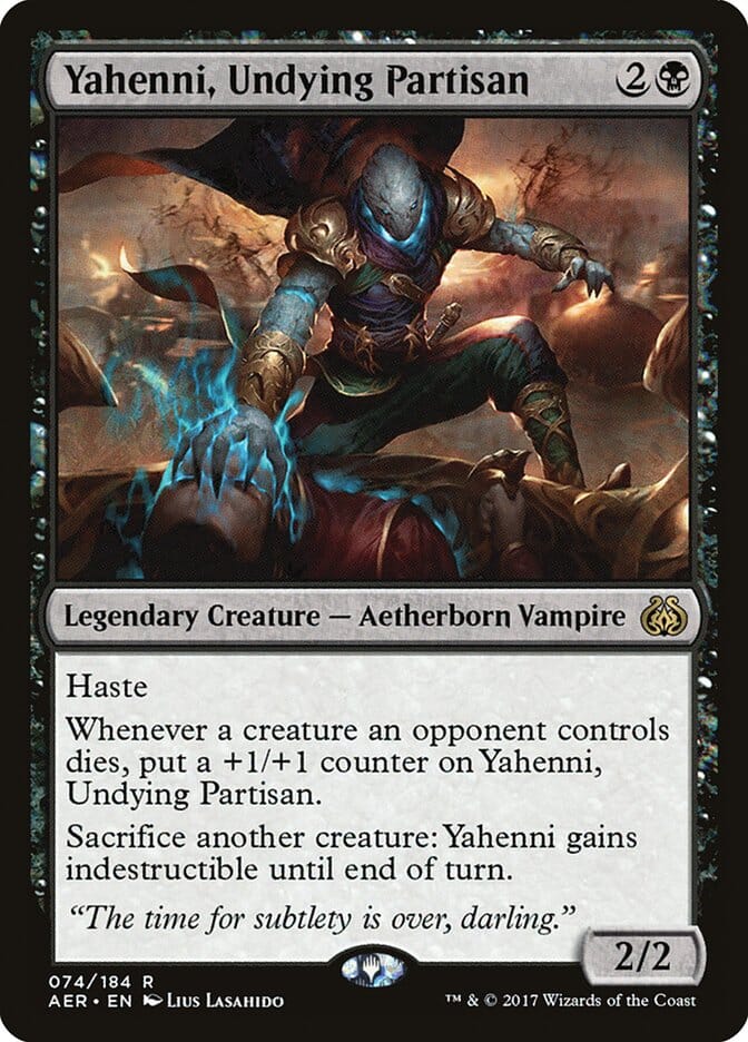 Yahenni, Undying Partisan [Aether Revolt] MTG Single Magic: The Gathering  | Multizone: Comics And Games
