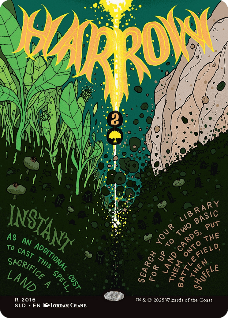 Harrow (Rainbow Foil) [Secret Lair Drop Series] MTG Single Magic: The Gathering  | Multizone: Comics And Games