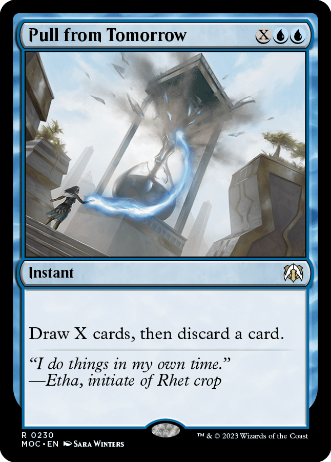 Pull from Tomorrow [March of the Machine Commander] MTG Single Magic: The Gathering  | Multizone: Comics And Games