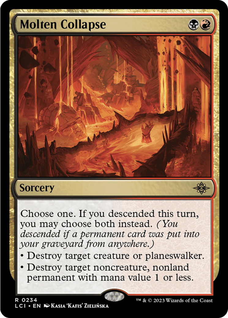 Molten Collapse [The Lost Caverns of Ixalan] MTG Single Magic: The Gathering  | Multizone: Comics And Games