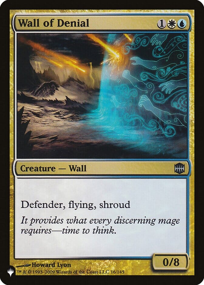 Wall of Denial [The List] MTG Single Magic: The Gathering  | Multizone: Comics And Games