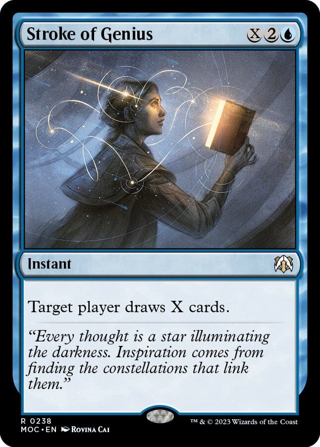 Stroke of Genius [March of the Machine Commander] MTG Single Magic: The Gathering  | Multizone: Comics And Games