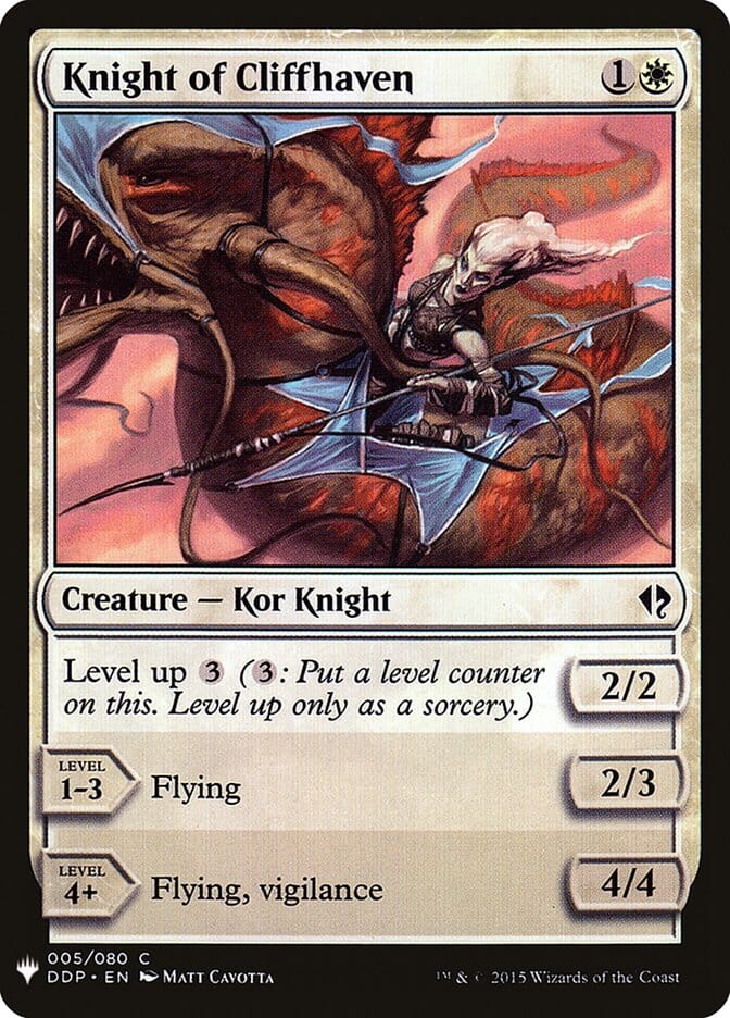 Knight of Cliffhaven [Mystery Booster] MTG Single Magic: The Gathering  | Multizone: Comics And Games