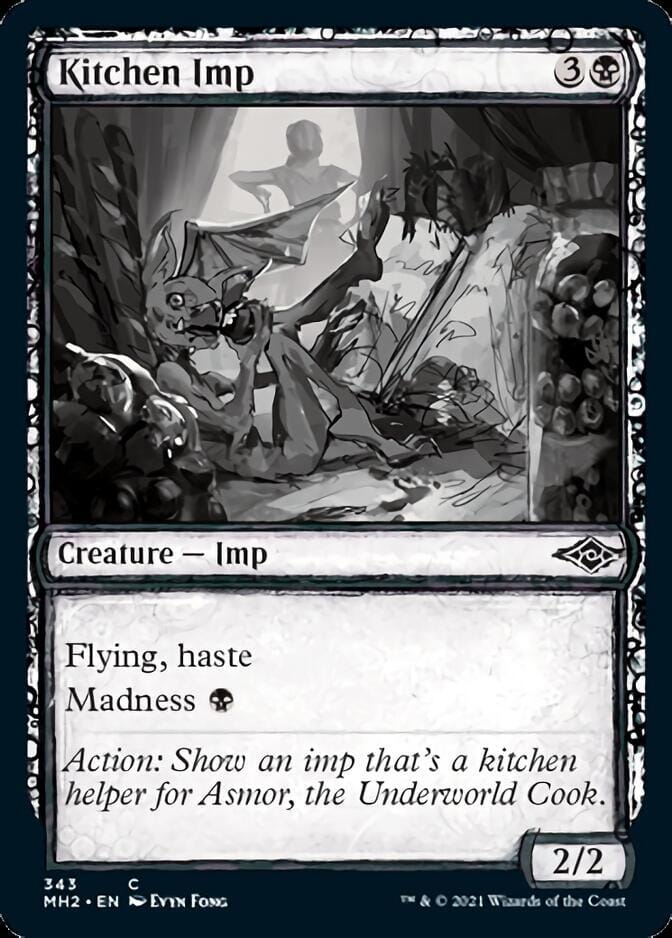 Kitchen Imp (Sketch) [Modern Horizons 2] MTG Single Magic: The Gathering  | Multizone: Comics And Games