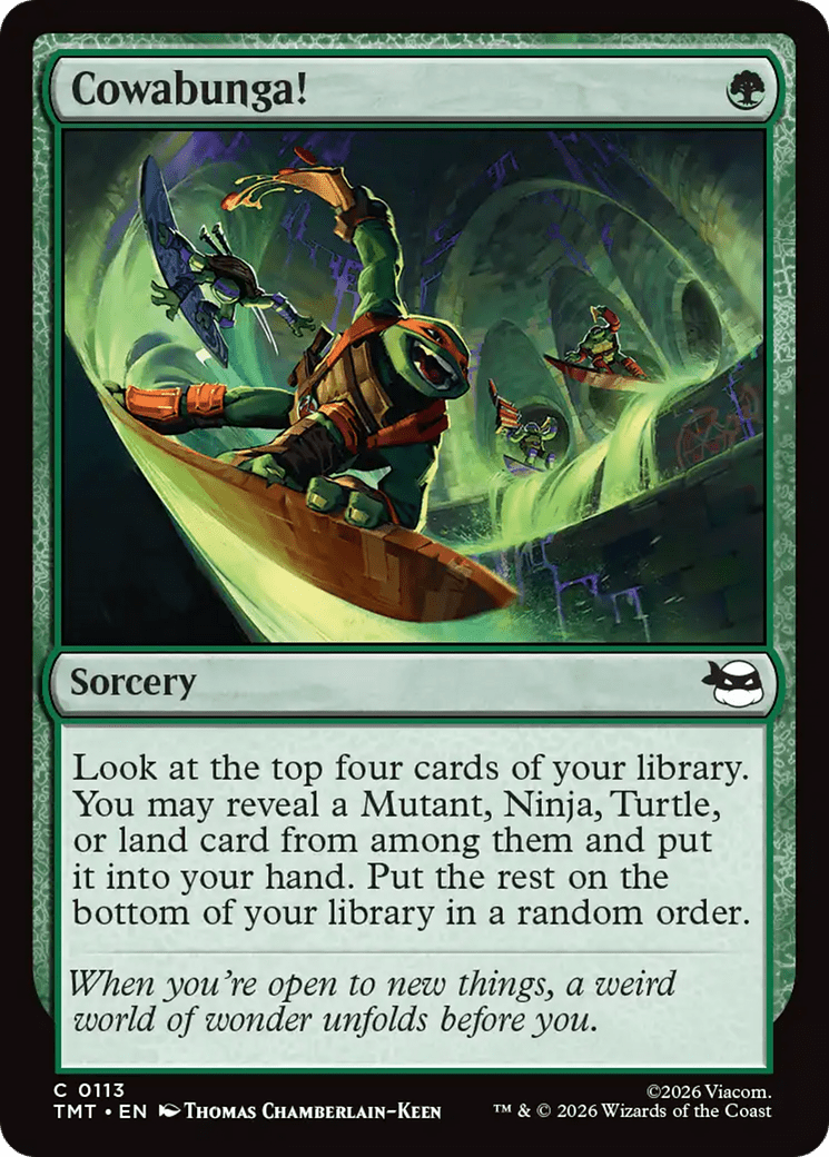Cowabunga! [Teenage Mutant Ninja Turtles] MTG Single Magic: The Gathering  | Multizone: Comics And Games