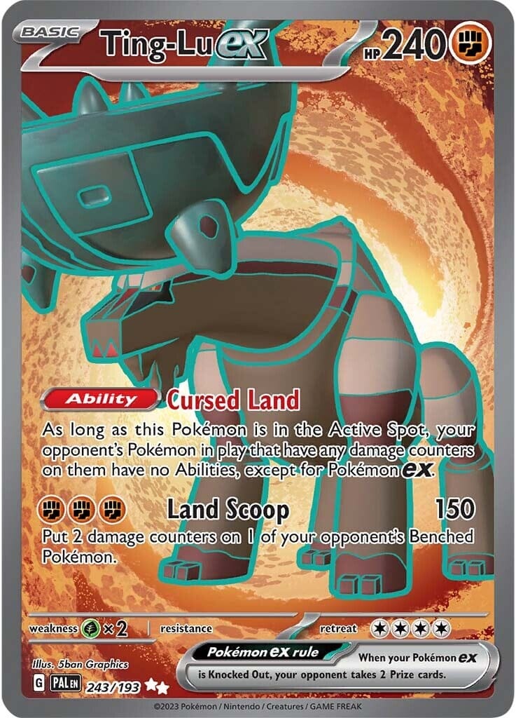 Ting-Lu ex (243/193) [Scarlet & Violet: Paldea Evolved] Pokemon Single Pokémon  | Multizone: Comics And Games