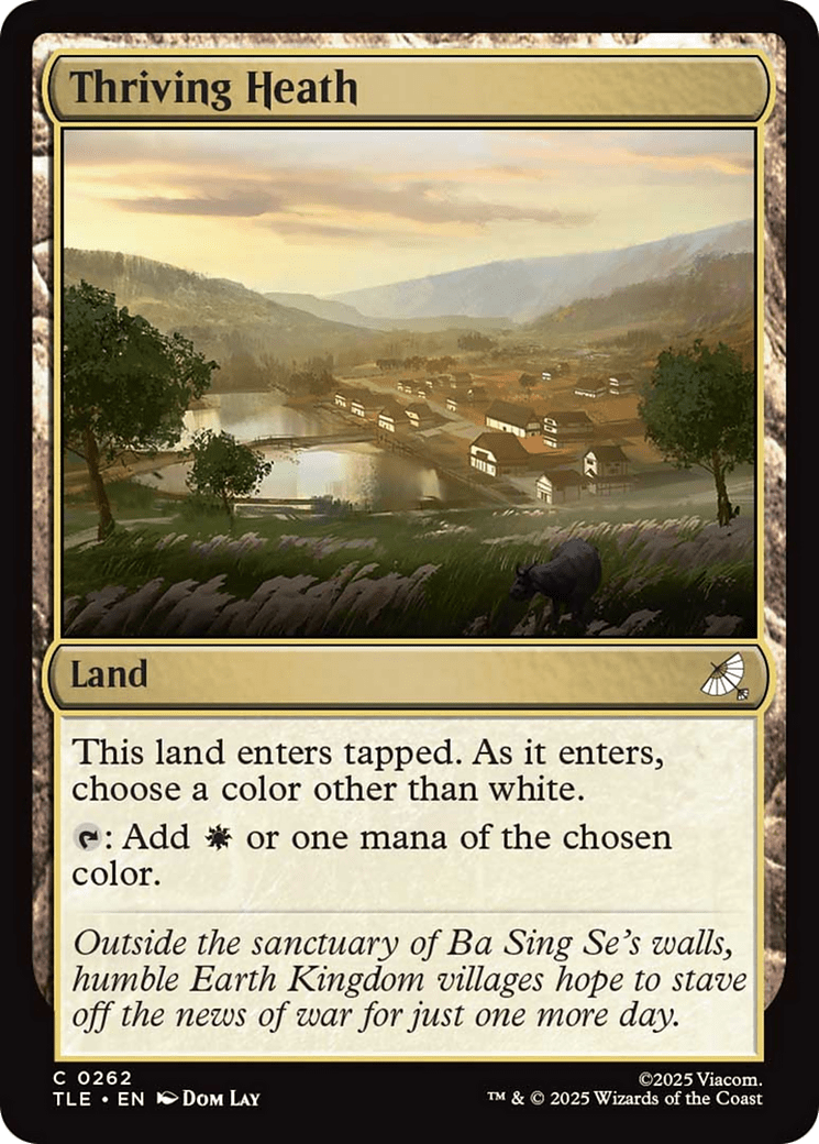 Thriving Heath [Avatar: The Last Airbender: Eternal-Legal] MTG Single Magic: The Gathering  | Multizone: Comics And Games