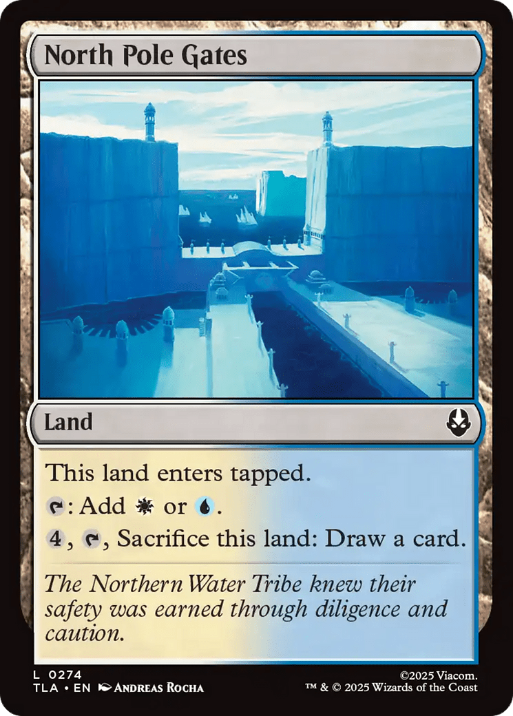 North Pole Gates [Avatar: The Last Airbender] MTG Single Magic: The Gathering  | Multizone: Comics And Games
