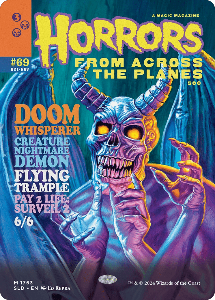 Doom Whisperer [Secret Lair Drop Series] MTG Single Magic: The Gathering  | Multizone: Comics And Games