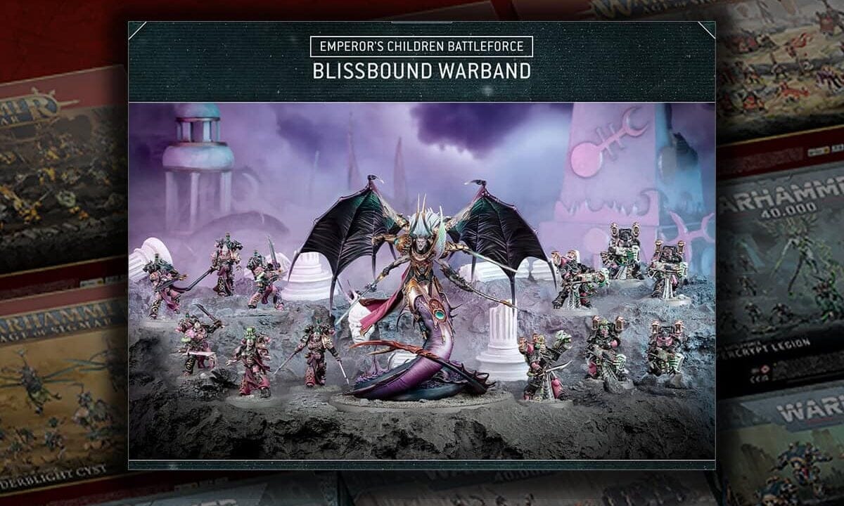EMPEROR'S CHILDREN: BLISSBOUND WARBAND (pre-order) Miniature Game Games Workshop  | Multizone: Comics And Games