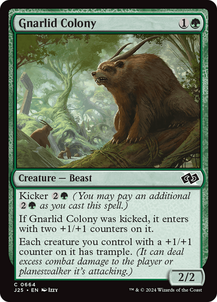 Gnarlid Colony [Foundations Jumpstart] MTG Single Magic: The Gathering  | Multizone: Comics And Games