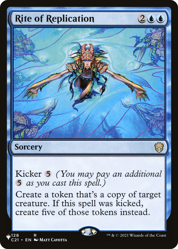 Rite of Replication (C21) [The List] MTG Single Magic: The Gathering  | Multizone: Comics And Games