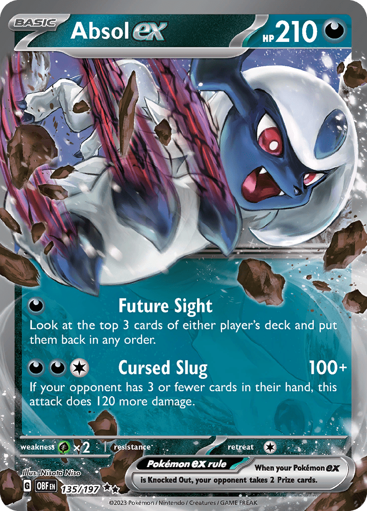 Absol ex (135/197) [Scarlet & Violet: Obsidian Flames] Pokemon Single Pokémon  | Multizone: Comics And Games