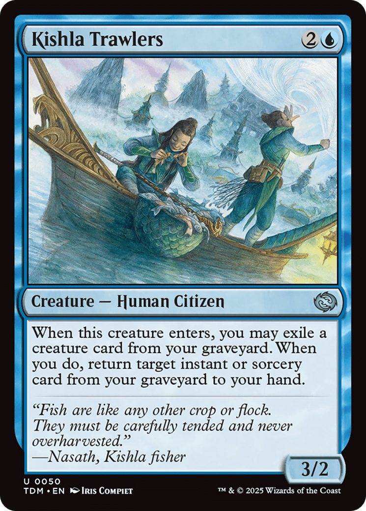 Kishla Trawlers [Tarkir: Dragonstorm] MTG Single Magic: The Gathering  | Multizone: Comics And Games
