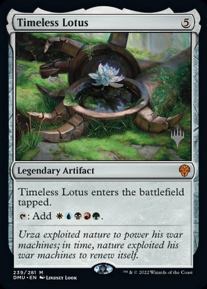 Timeless Lotus (Promo Pack) [Dominaria United Promos] MTG Single Magic: The Gathering  | Multizone: Comics And Games