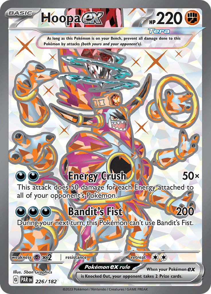 Hoopa ex (226/182) [Scarlet & Violet: Paradox Rift] Pokemon Single Pokémon  | Multizone: Comics And Games