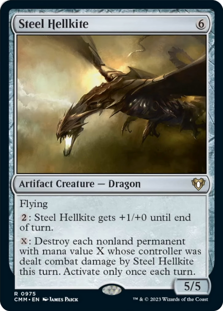 Steel Hellkite [Commander Masters] | Multizone: Comics And Games