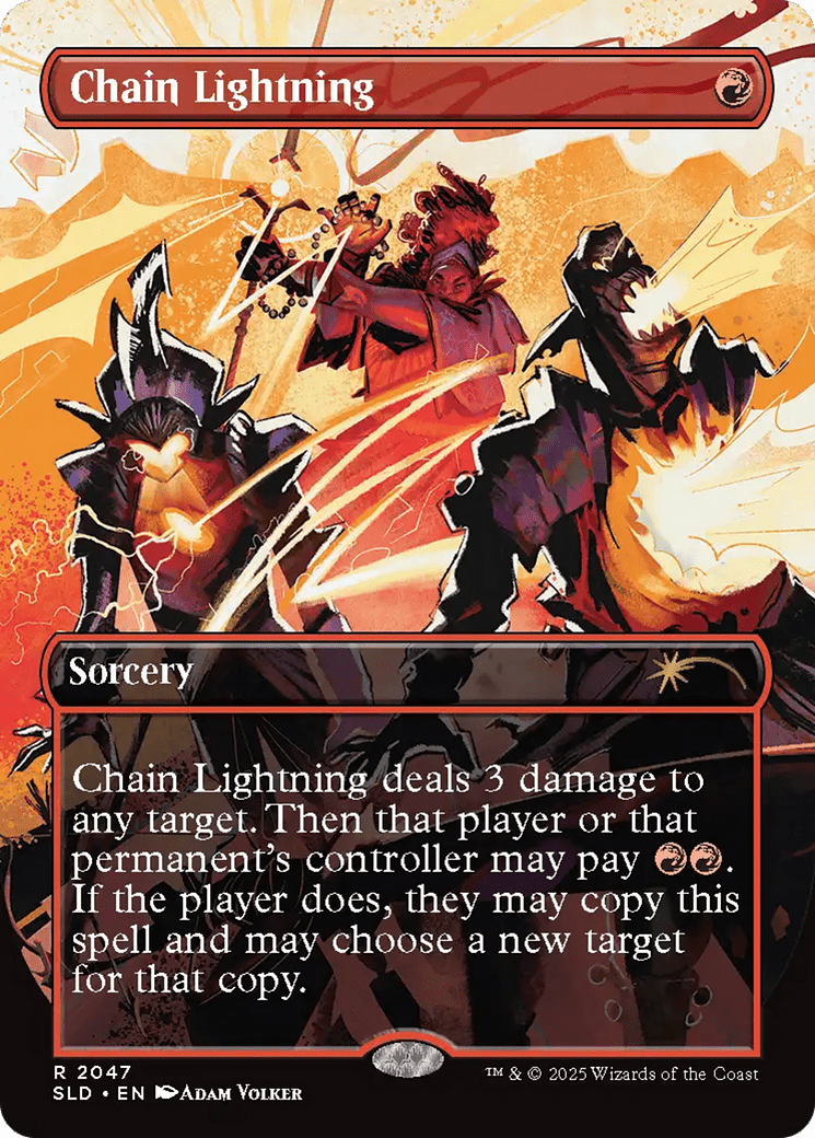 Chain Lightning (2047) [Secret Lair Drop Series] MTG Single Magic: The Gathering  | Multizone: Comics And Games