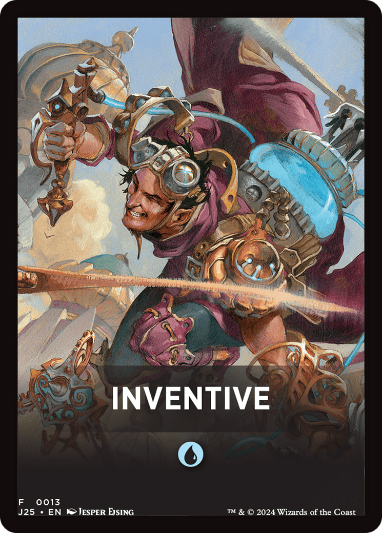 Inventive Theme Card [Foundations Jumpstart Front Cards] MTG Single Magic: The Gathering  | Multizone: Comics And Games