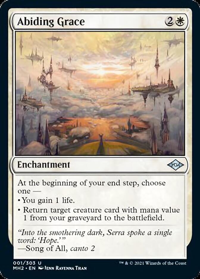 Abiding Grace [Modern Horizons 2] MTG Single Magic: The Gathering  | Multizone: Comics And Games