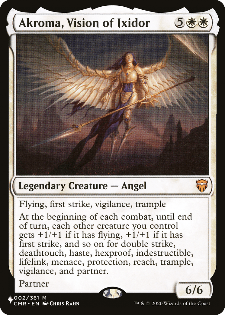Akroma, Vision of Ixidor [The List] MTG Single Magic: The Gathering  | Multizone: Comics And Games