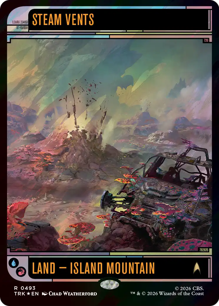 Steam Vents (Surge Foil) [Star Trek] | Multizone: Comics And Games