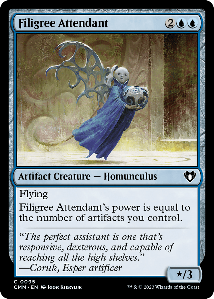 Filigree Attendant [Commander Masters] | Multizone: Comics And Games