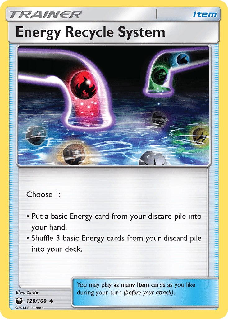 Energy Recycle System (128/168) [Sun & Moon: Celestial Storm] Pokemon Single Pokémon  | Multizone: Comics And Games