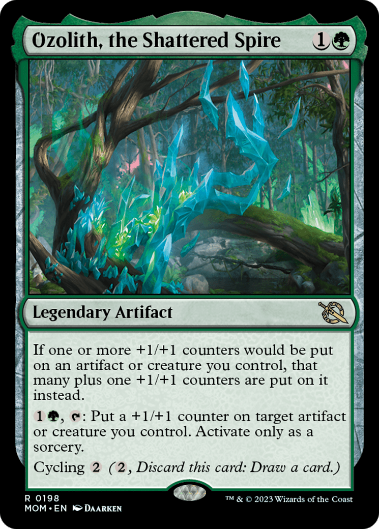 Ozolith, the Shattered Spire [March of the Machine] MTG Single Magic: The Gathering  | Multizone: Comics And Games