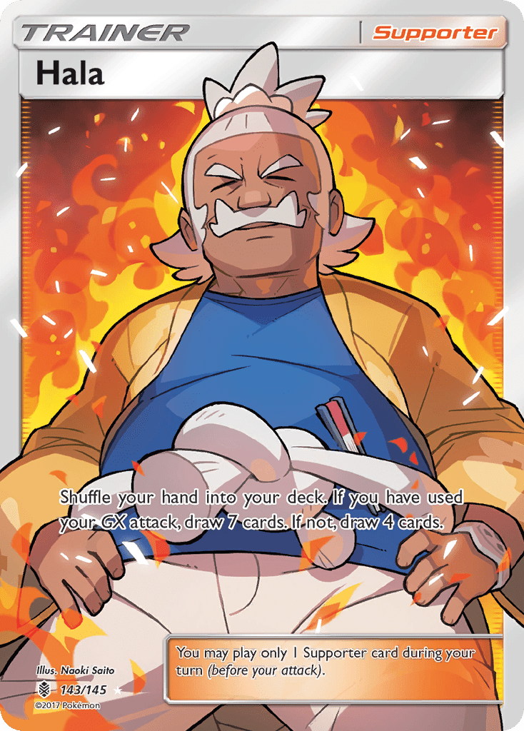 Hala (143/145) [Sun & Moon: Guardians Rising] Pokemon Single Pokémon  | Multizone: Comics And Games