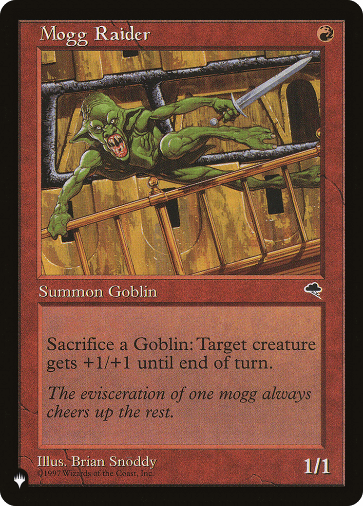 Mogg Raider [The List] MTG Single Magic: The Gathering  | Multizone: Comics And Games