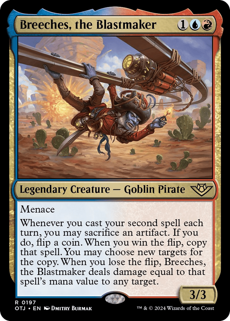 Breeches, the Blastmaker [Outlaws of Thunder Junction] MTG Single Magic: The Gathering  | Multizone: Comics And Games