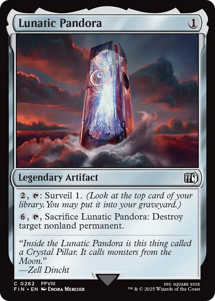 Lunatic Pandora [FINAL FANTASY] MTG Single Magic: The Gathering  | Multizone: Comics And Games