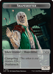 Insect (0011) // Shapeshifter Double-Sided Token [Duskmourn: House of Horror Commander Tokens] MTG Single Magic: The Gathering  | Multizone: Comics And Games