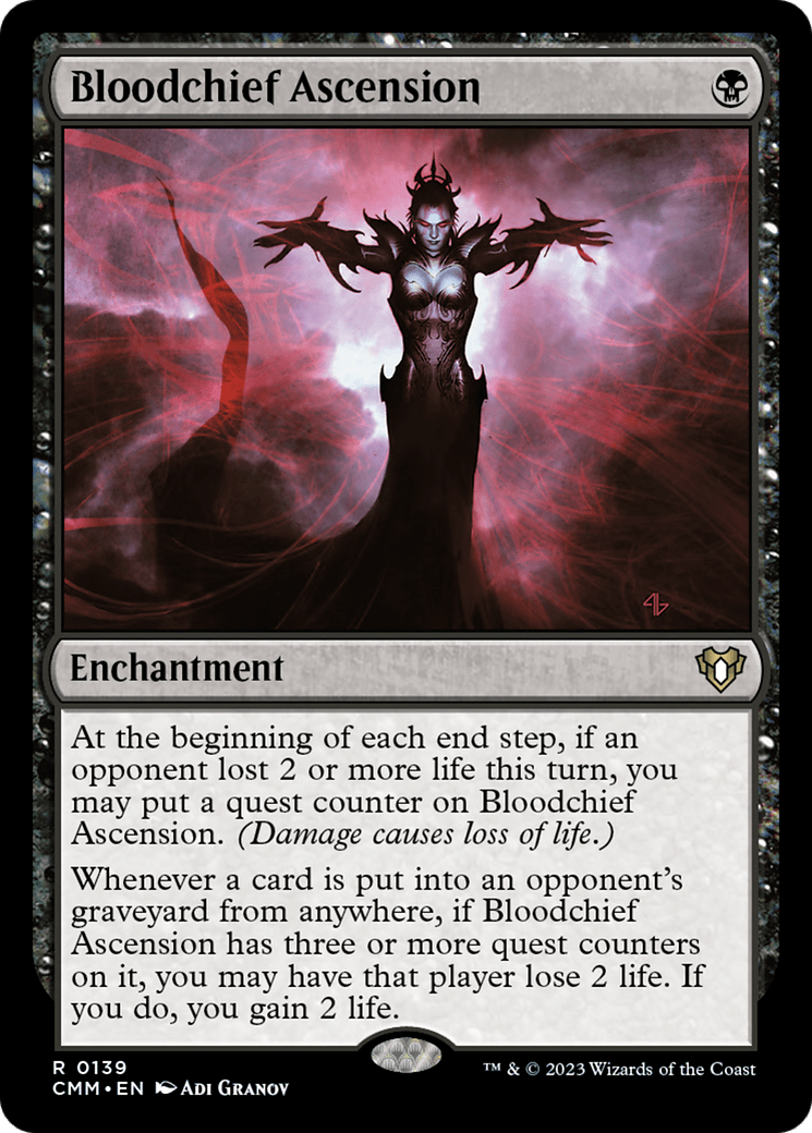 Bloodchief Ascension [Commander Masters] MTG Single Magic: The Gathering  | Multizone: Comics And Games