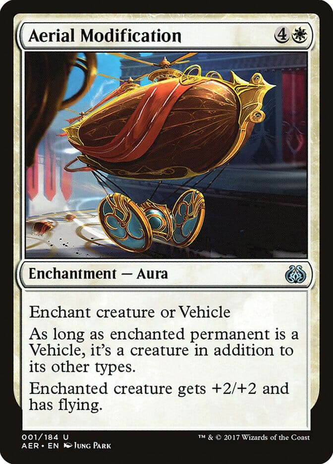 Aerial Modification [Aether Revolt] MTG Single Magic: The Gathering  | Multizone: Comics And Games