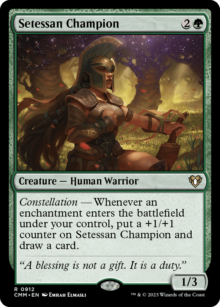 Setessan Champion [Commander Masters] MTG Single Magic: The Gathering  | Multizone: Comics And Games