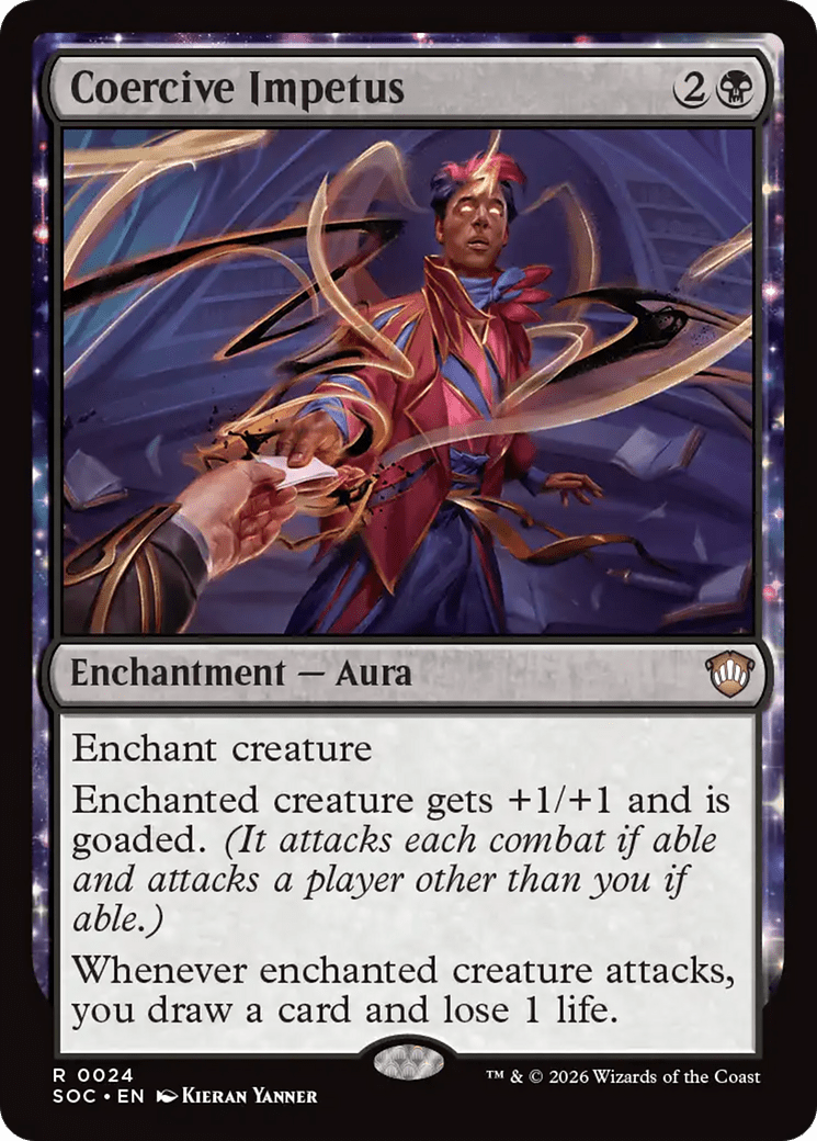 Coercive Impetus [Secrets of Strixhaven Commander] MTG Single Magic: The Gathering  | Multizone: Comics And Games