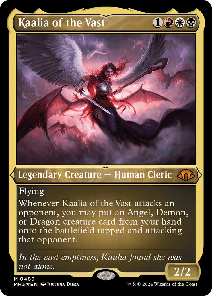 Kaalia of the Vast (Foil Etched) [Modern Horizons 3] MTG Single Magic: The Gathering  | Multizone: Comics And Games